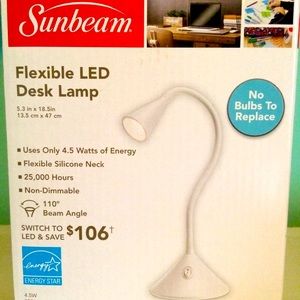 Set of 2 - Sunbeam LED Desk Lamps